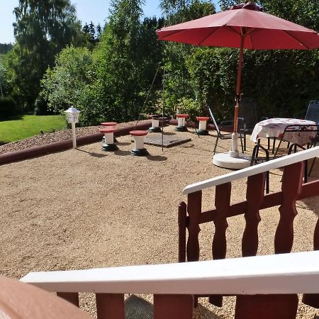 Ferienhaus Weiherblick Pottum エクステリア 写真